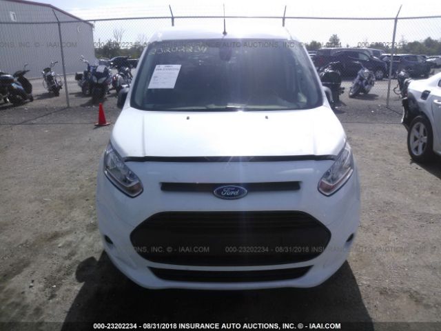 NM0LS7F71J1349312 - 2018 FORD TRANSIT CONNECT XLT WHITE photo 6