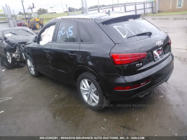 WA1BCCFS2HR013862 - 2017 AUDI Q3 BLACK photo 3