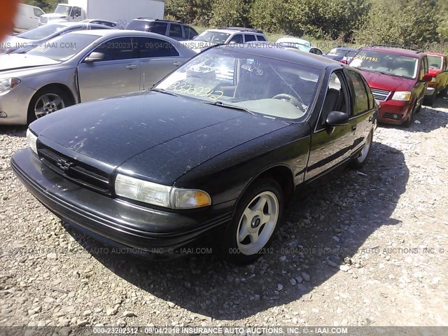 1G1BN52P3RR152129 - 1994 CHEVROLET CAPRICE CLASSIC/LS BLACK photo 2