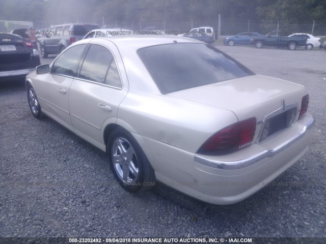 1LNHM86S02Y646184 - 2002 LINCOLN LS თაფლისფერი ფოტო 3