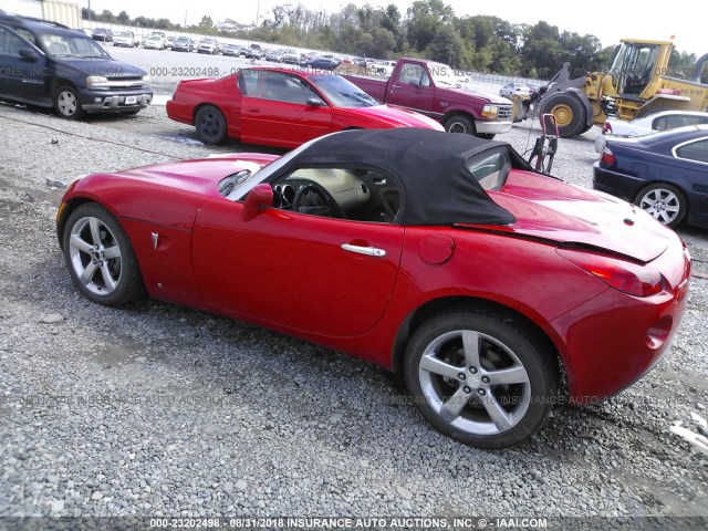 1G2MB35B36Y113284 - 2006 PONTIAC SOLSTICE RED photo 3