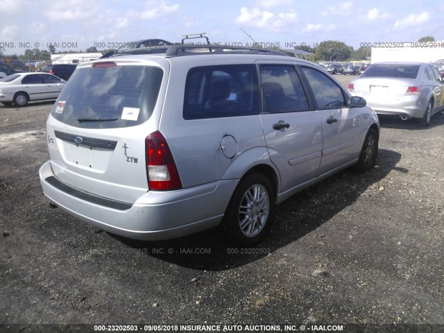 1FAFP36323W238237 - 2003 FORD FOCUS SE/SE SPORT/ZTW SILVER photo 4