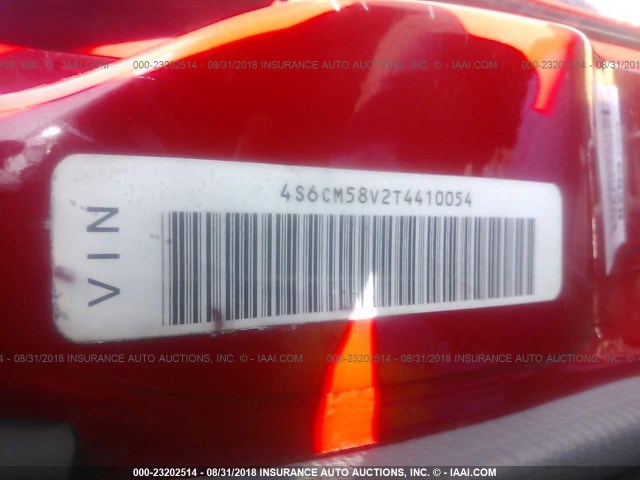 4S6CM58V2T4410054 - 1996 HONDA PASSPORT EX/LX 红色 照片 9