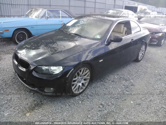 WBAWR3C56AP463078 - 2010 BMW 328 I SULEV BLACK photo 2