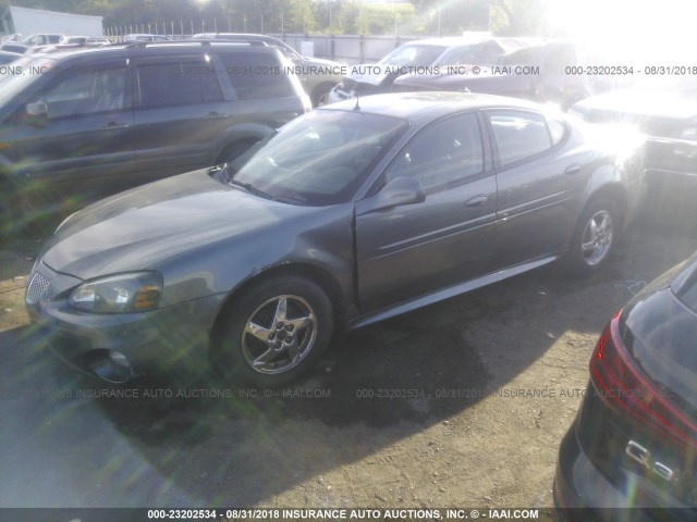 2G2WS522041335399 - 2004 PONTIAC GRAND PRIX GT2 ნაცრისფერი ფოტო 2
