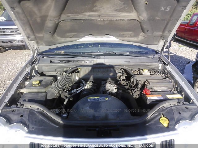 1J4GR48KX6C320641 - 2006 JEEP GRAND CHEROKEE LAREDO/COLUMBIA/FREEDOM 银色 照片 10