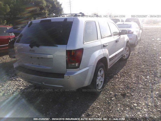 1J4GR48KX6C320641 - 2006 JEEP GRAND CHEROKEE LAREDO/COLUMBIA/FREEDOM 银色 照片 4