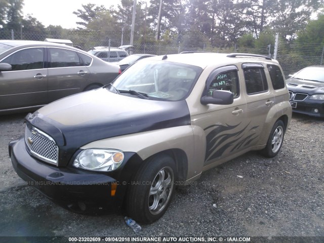 3GNDA13D68S610760 - 2008 CHEVROLET HHR LS Champagne photo 2