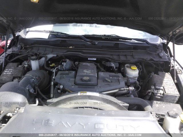 3C6UR5DL7GG148152 - 2016 RAM 2500 SLT GRAY photo 10