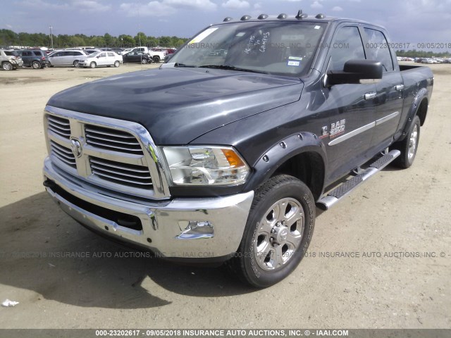 3C6UR5DL7GG148152 - 2016 RAM 2500 SLT GRAY photo 2