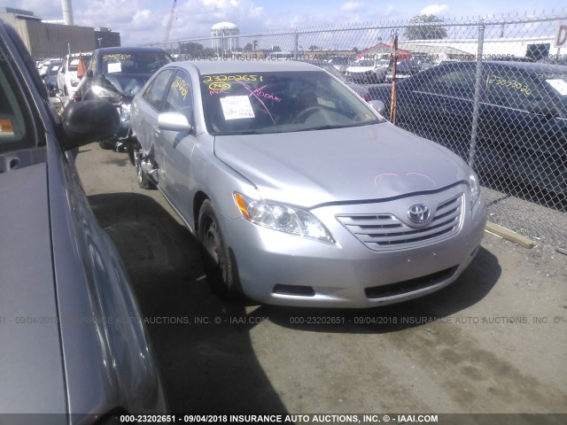 4T1BE46K48U261187 - 2008 TOYOTA CAMRY CE/LE/XLE/SE SILVER photo 1