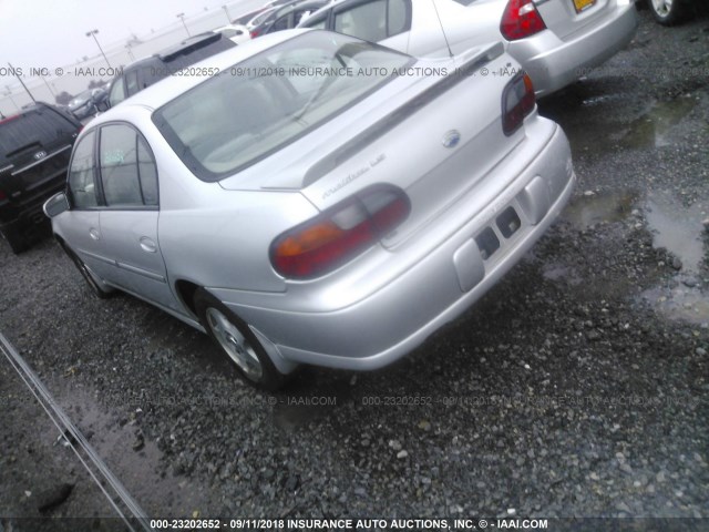 1G1NE52J22M608990 - 2002 CHEVROLET MALIBU LS Gümüş foto 3