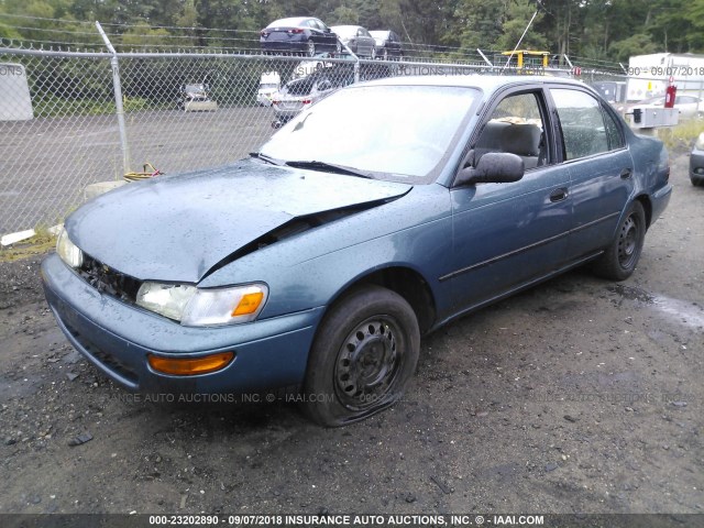 2T1AE09B8SC124973 - 1995 TOYOTA COROLLA LE/DX GREEN photo 2