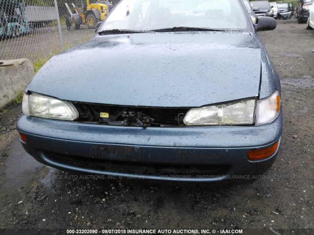 2T1AE09B8SC124973 - 1995 TOYOTA COROLLA LE/DX 绿色 照片 6