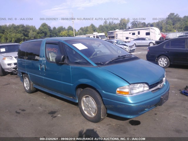 1GNDU06E1TT132347 - 1996 CHEVROLET LUMINA APV TURQUOISE photo 1