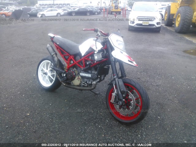 ZDM1YACR5AB017920 - 2010 DUCATI HYPERMOTARD 1100 EVO/SP RED photo 1