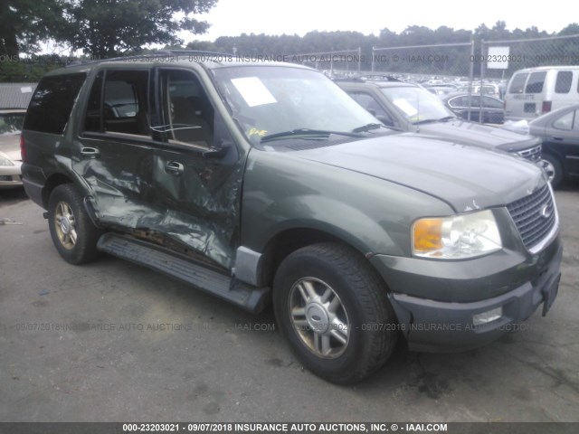 1FMPU16W84LB45341 - 2004 FORD EXPEDITION XLT GREEN photo 1
