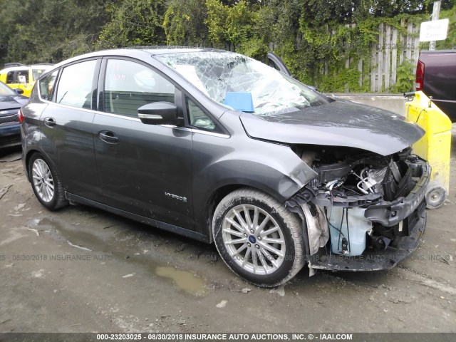 1FADP5BU4FL110511 - 2015 FORD C-MAX SEL GRAY photo 1