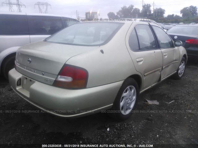 1N4DL01DXWC221144 - 1998 NISSAN ALTIMA GOLD photo 4