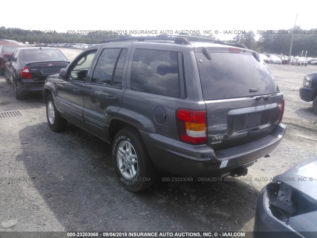 1J4GW48S04C355081 - 2004 JEEP GRAND CHEROKEE LAREDO/COLUMBIA/FREEDOM 灰色 照片 3