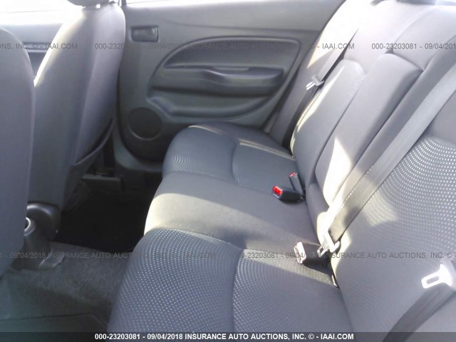 ML32F3FJ8JHF06788 - 2018 MITSUBISHI MIRAGE G4 ES Blanco foto 8