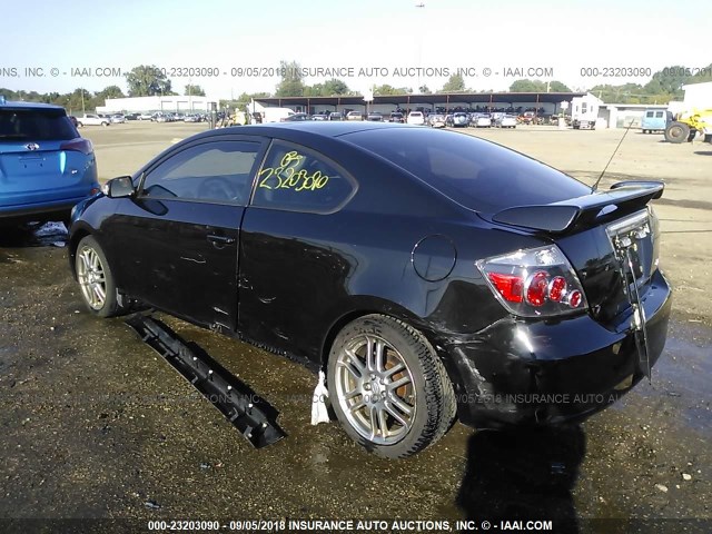 JTKDE167390290012 - 2009 TOYOTA SCION TC BLACK photo 3