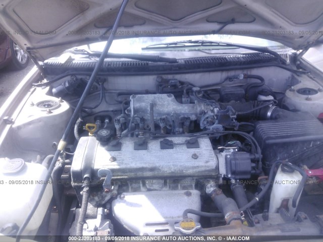 2T1AE09B8SC130689 - 1995 TOYOTA COROLLA LE/DX ოქროსფერი ფოტო 10