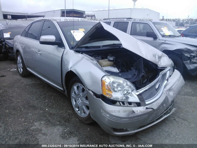 1FAHP24147G153243 - 2007 FORD FIVE HUNDRED SEL SILVER photo 1