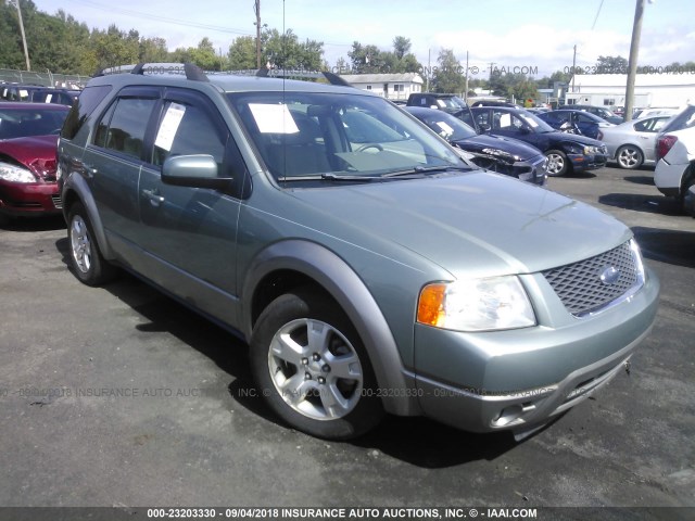 1FMDK02167GA23250 - 2007 FORD FREESTYLE SEL GREEN photo 1