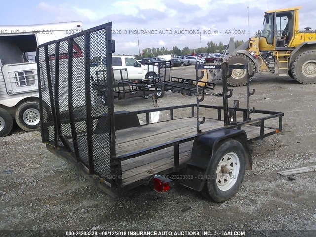 1J9B31010C1361505 - 2012 UTILITY TRAILER BLACK photo 4