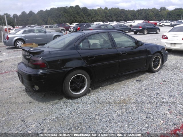 1G2NW52E03C110371 - 2003 PONTIAC GRAND AM GT BLACK photo 4