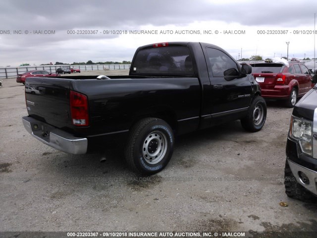 1D7HA16K44J194469 - 2004 DODGE RAM 1500 ST BLACK photo 4