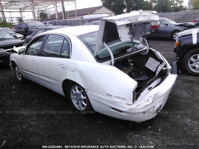 1G4CW52K9Y4166945 - 2000 BUICK PARK AVENUE  WHITE photo 3