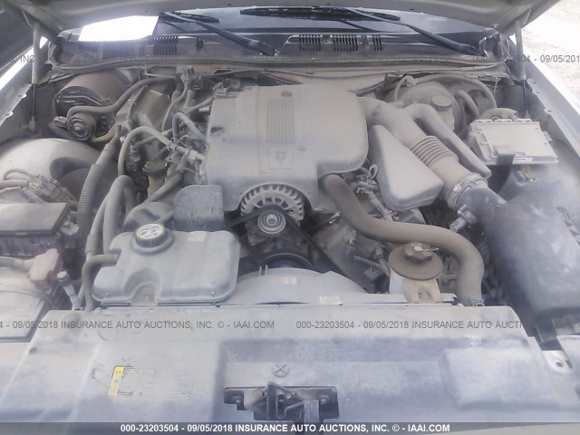 2MEFM74VX6X620361 - 2006 MERCURY GRAND MARQUIS GS SILVER photo 10