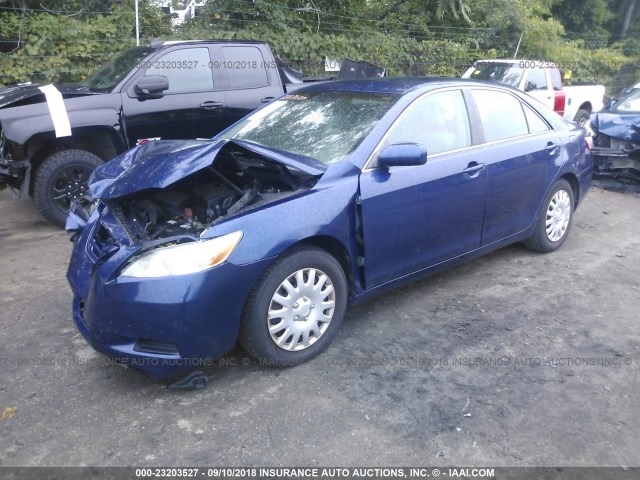 4T1BE46K87U044109 - 2007 TOYOTA CAMRY NEW GENERAT CE/LE/XLE/SE BLUE photo 2