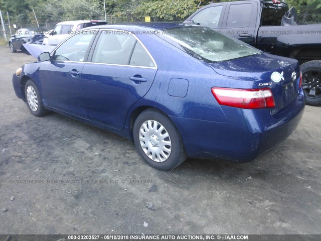4T1BE46K87U044109 - 2007 TOYOTA CAMRY NEW GENERAT CE/LE/XLE/SE BLUE photo 3
