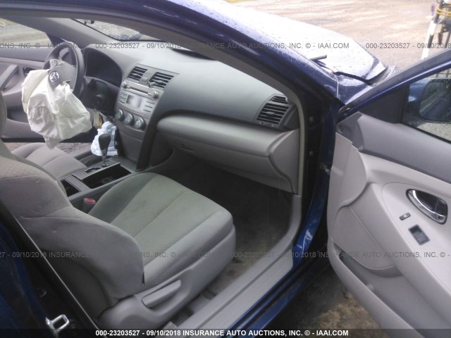 4T1BE46K87U044109 - 2007 TOYOTA CAMRY NEW GENERAT CE/LE/XLE/SE BLUE photo 5