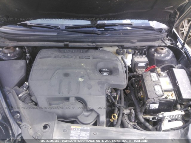 1G1ZE5E06CF113265 - 2012 CHEVROLET MALIBU LTZ 黑色 照片 10