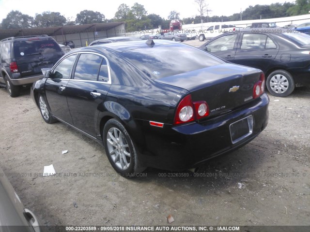 1G1ZE5E06CF113265 - 2012 CHEVROLET MALIBU LTZ 黑色 照片 3