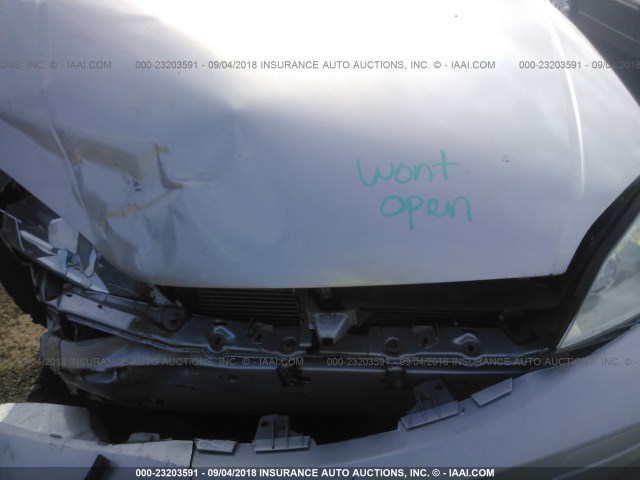 1FAFP34N05W270241 - 2005 FORD FOCUS ZX4 GRAY photo 10