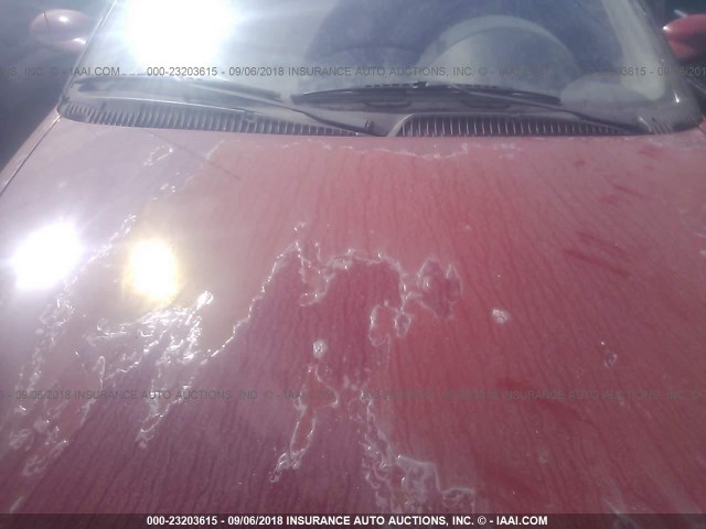 1G8ZH127XVZ230514 - 1997 SATURN SC2 RED photo 6