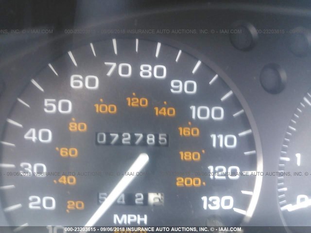 1G8ZH127XVZ230514 - 1997 SATURN SC2 RED photo 7