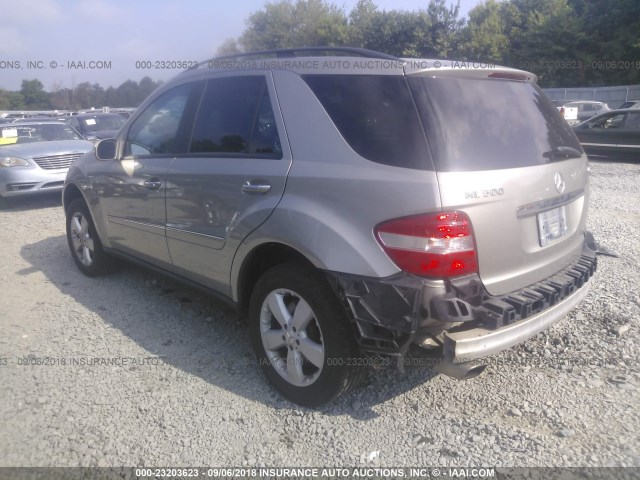 4JGBB75E36A065679 - 2006 MERCEDES-BENZ ML 500 GOLD photo 3