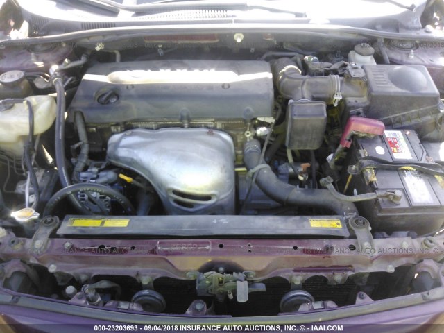 JTKDE177260116586 - 2006 TOYOTA SCION TC 紫色 照片 10