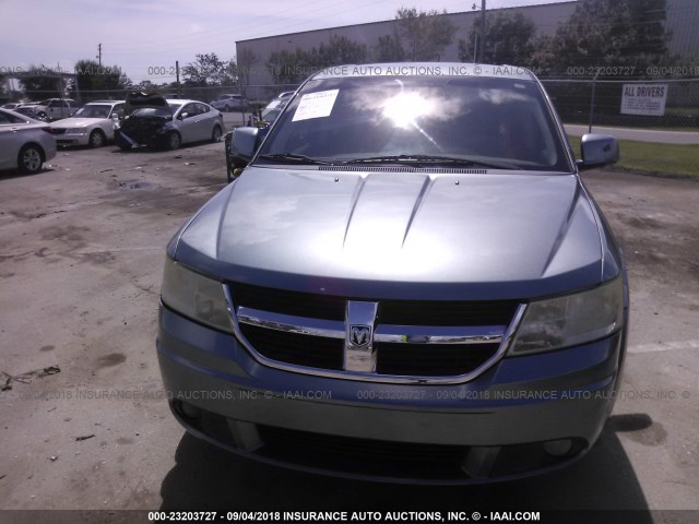 3D4GG57V79T159528 - 2009 DODGE JOURNEY SXT SILVER photo 6