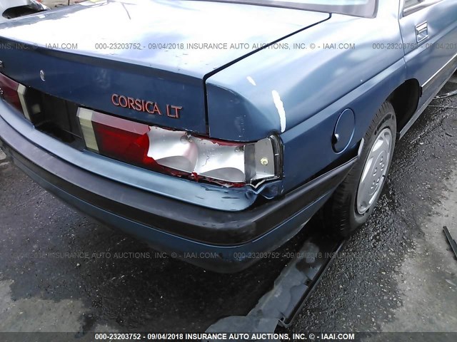 1G1LT54G3LY261212 - 1990 CHEVROLET CORSICA LT BLUE photo 6