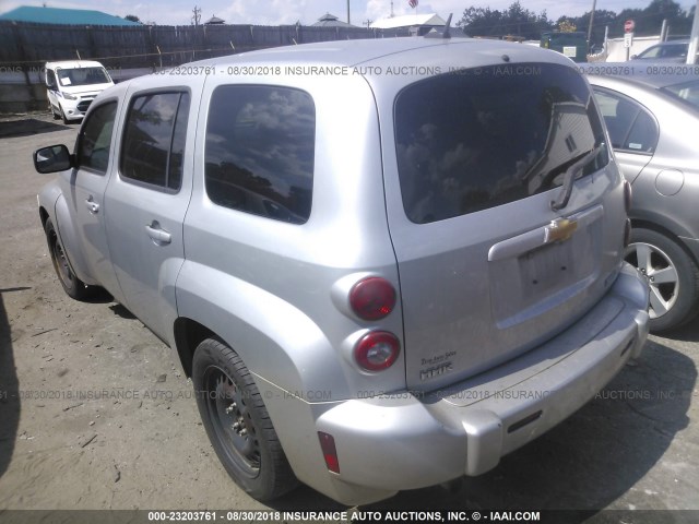 3GNBAAFW1BS541259 - 2011 CHEVROLET HHR LS Gümüş foto 3