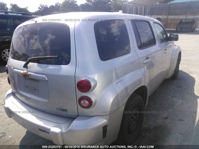 3GNBAAFW1BS541259 - 2011 CHEVROLET HHR LS Gümüş foto 4