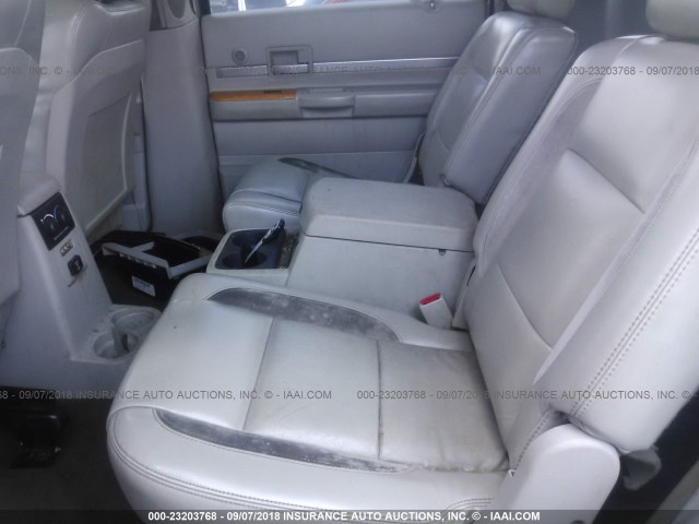 1A8HX58218F112678 - 2008 CHRYSLER ASPEN LIMITED TAN photo 8