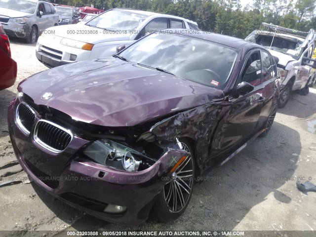 WBAPK7C55AA458019 - 2010 BMW 328 XI Շագանակագույն լուսանկար 2